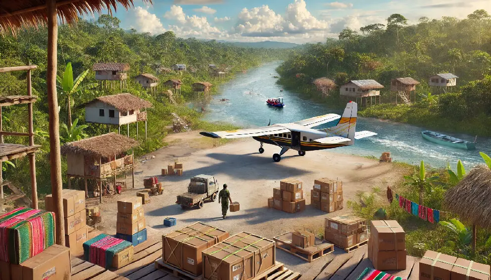 Transporte de Carga a Mitú y Amazonia de Colombia